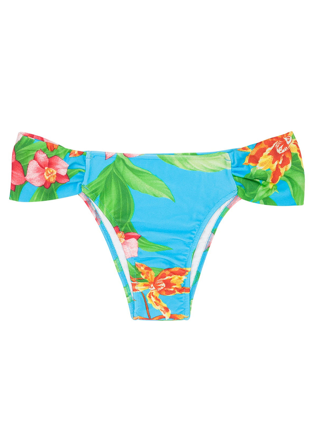 Product Front: Rio De Sol Bikini Bottoms Calcinha Aloha Bandeau Franzida