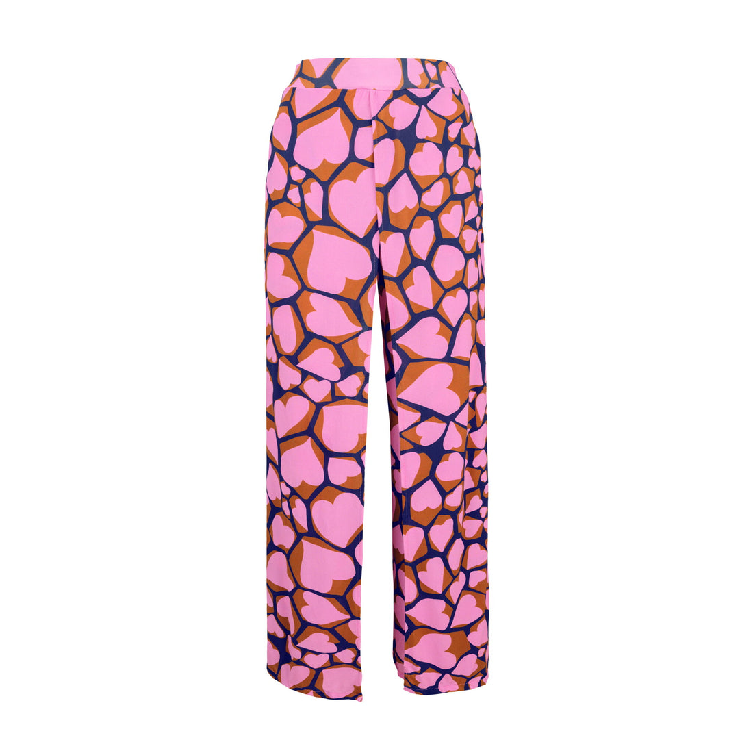 Product Front: Rio De Sol Pants Amore-Pink Wide Pants