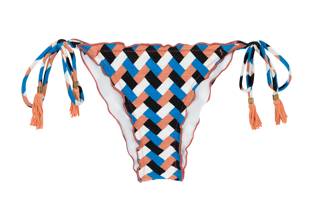 Product Front: Rio De Sol Bikini Bottoms Bottom Geometric Frufru