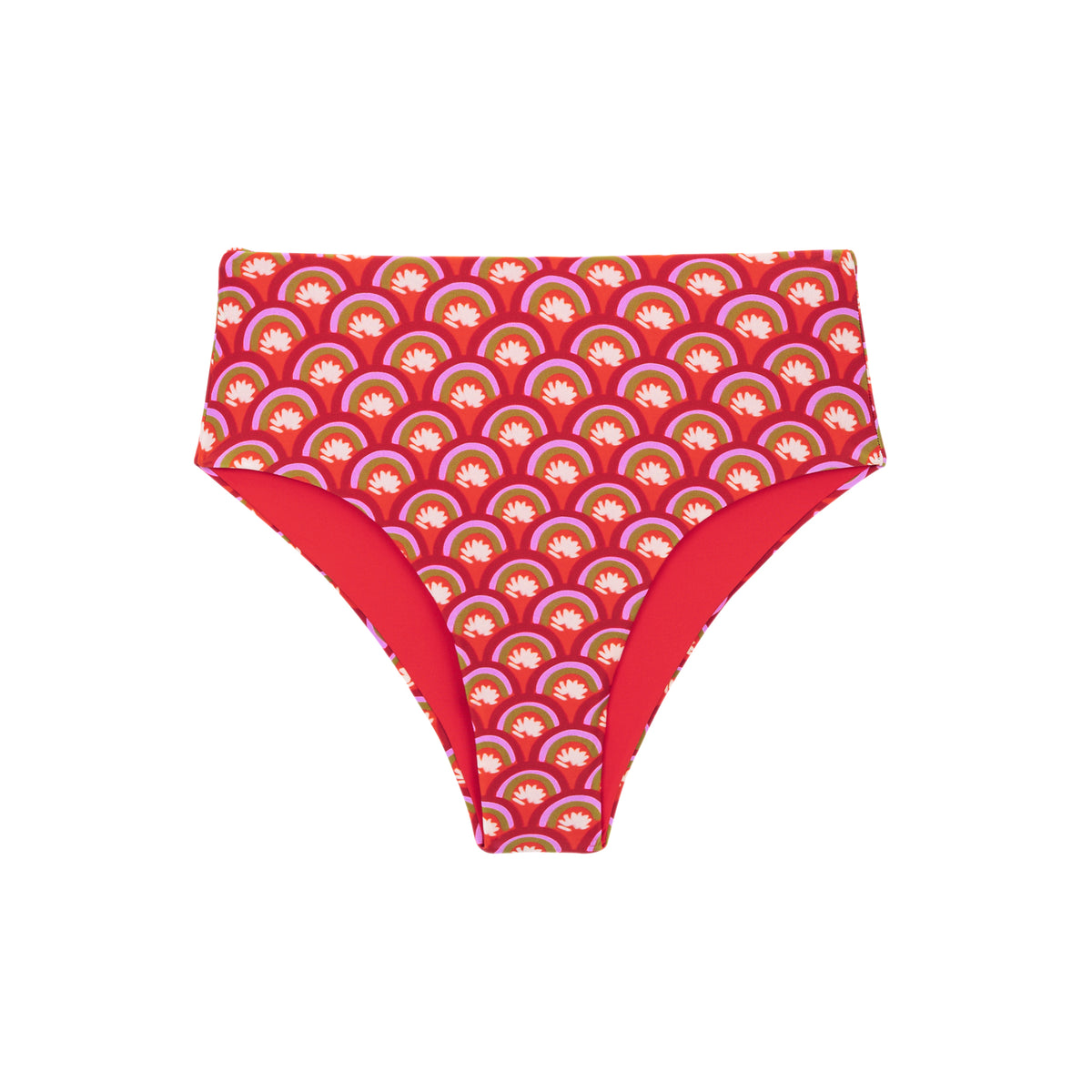 Product Front: Rio De Sol Bottom Bottom Floral-Scales Hotpants