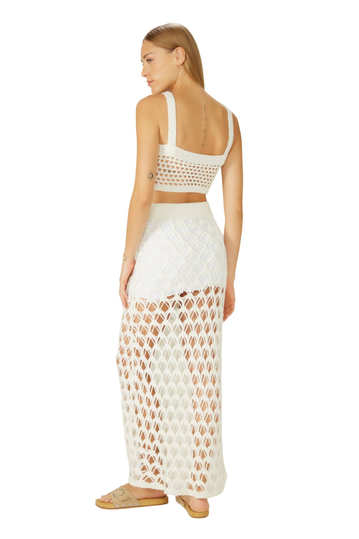 Image 05: Blueman Beach Tops Off-White Top-Tricot