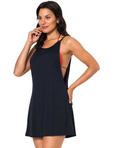 Gallery: La Playa Mini Dresses Regatao Preto