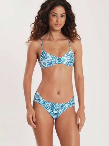 Model Front: Blueman Two Piece Swimwear Set Lazule Pepe-Vies New-Pacifico
