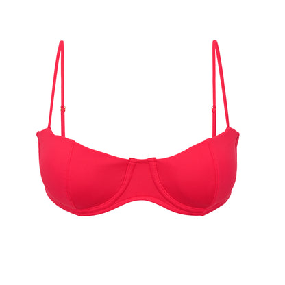 Product Front: Wednesday In Hawaii By Rio De Sol Bikini Tops Top Hibiscus Coral