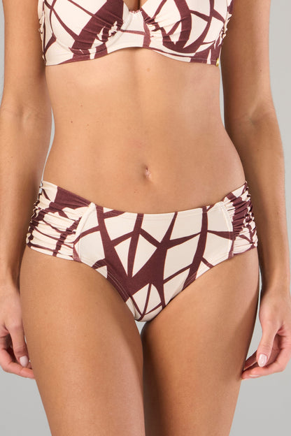 Gallery: Lua Morena Bikini Bottoms Bottom Folha-Do-Acai Drapeada