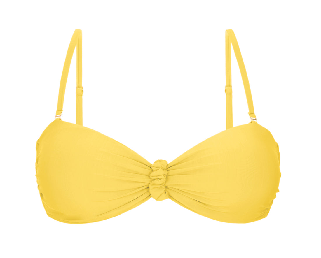 Product Front: Rio De Sol Bikini Tops Top Amarelo Bandeau-Crispy