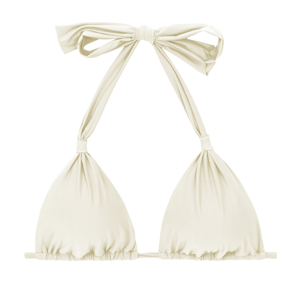 Product Front: Rio De Sol Bikini Tops Top Off-White Mel