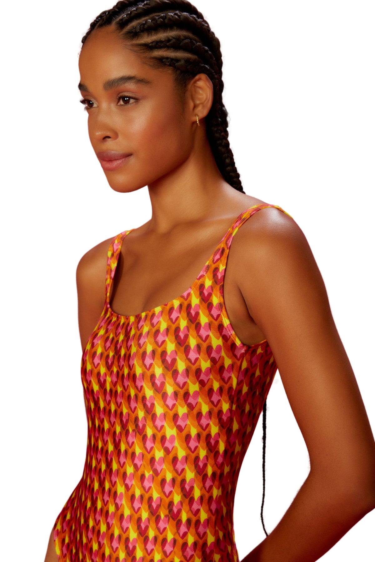 Image 02: Blueman One Piece Swimsuits Maio Camiseta-Quadrado Ai-Meu-Coracao