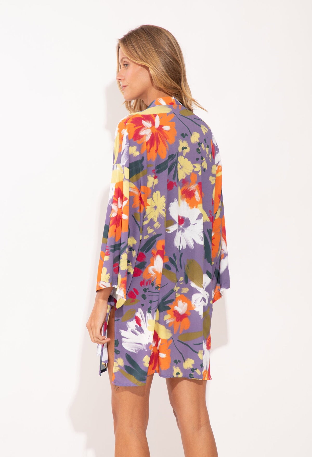Image 07: Rio De Sol Kaftans / Cover Ups Garden-Flower Kimono