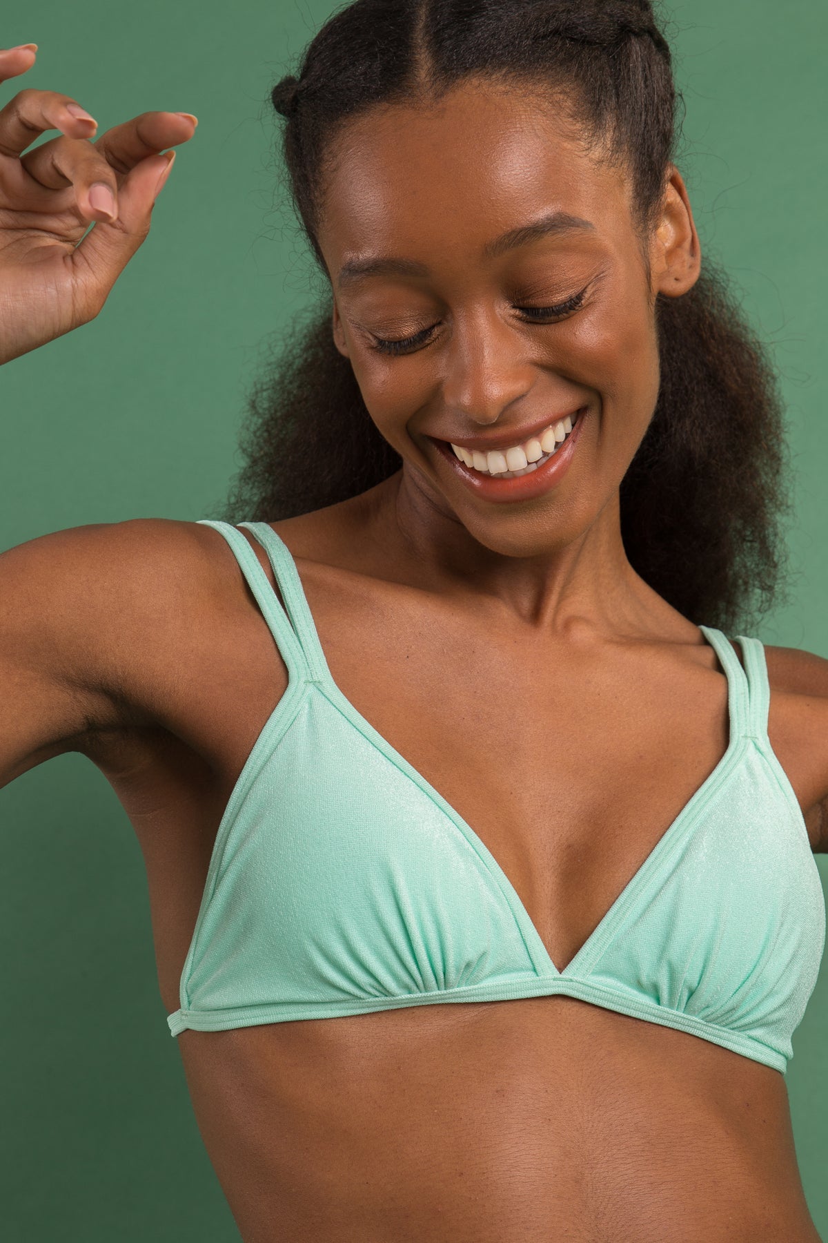 Image 09: Rio De Sol Two Piece Swimwear Set Malibu-Menta Tri-Duo Rio-Duo