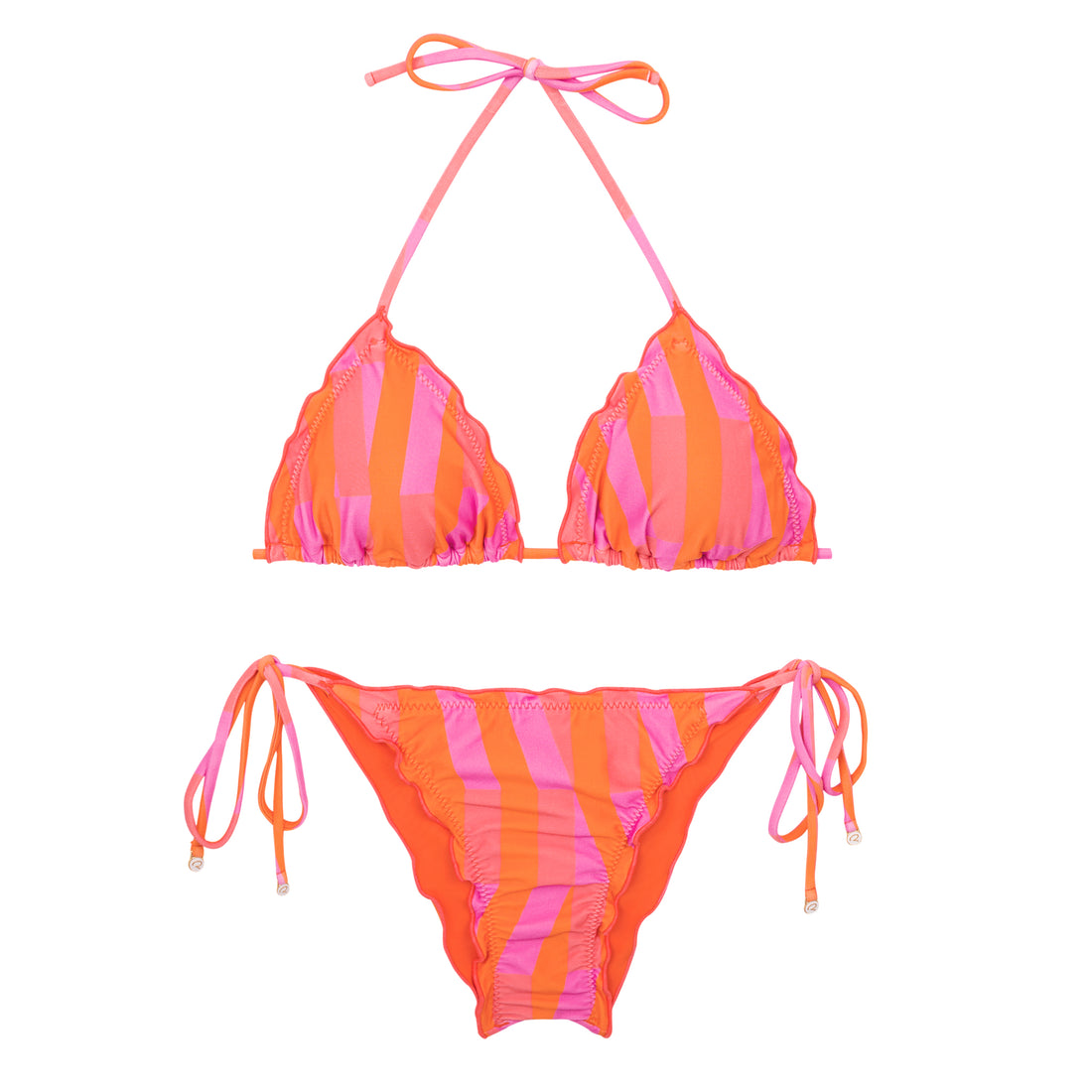 Product Front: Rio De Sol Two Piece Swimwear Set Sunrise Frufru