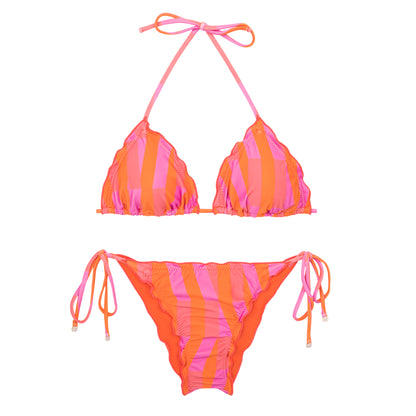 Product Front: Rio De Sol Two Piece Swimwear Set Sunrise Frufru