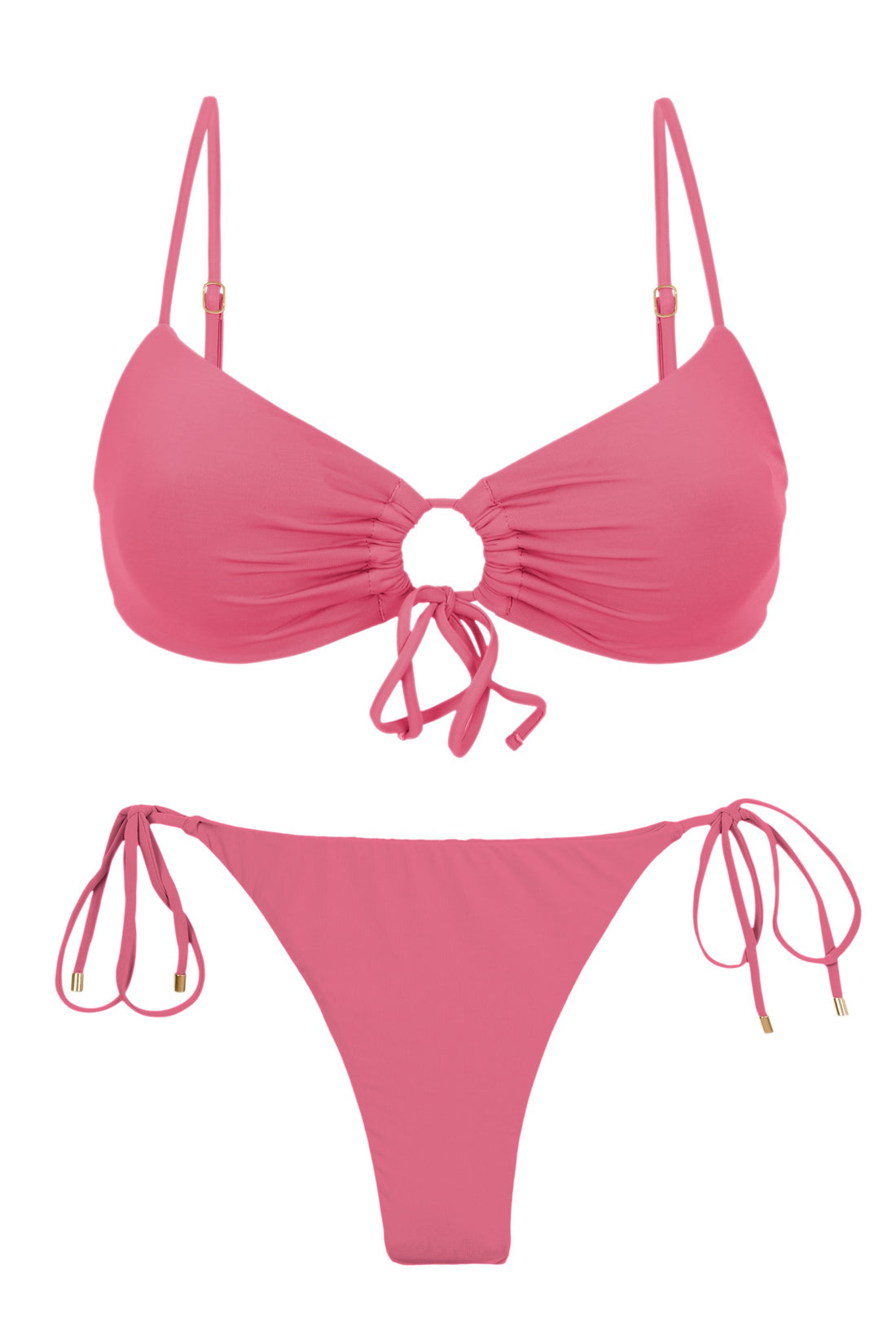Product Front: Rio De Sol Two Piece Swimwear Set Confetti Mila Ibiza