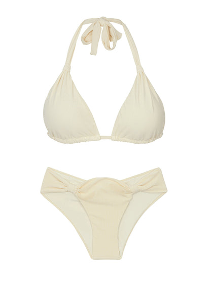 Product Front: Rio De Sol Two Piece Swimwear Set Malibu-Natural Mel