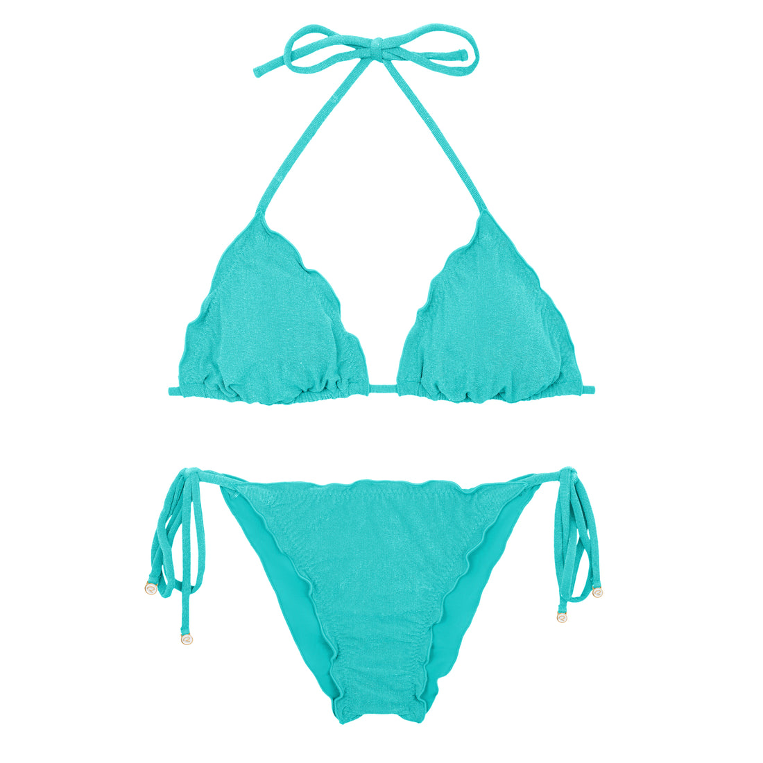 Product Front: Rio De Sol Two Piece Swimwear Set Malibu-Atol Frufru