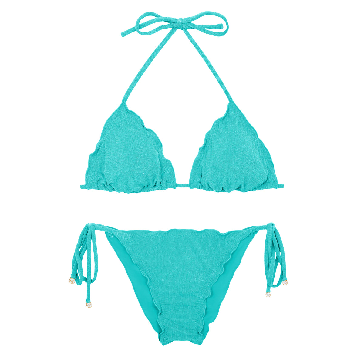 Product Front: Rio De Sol Two Piece Swimwear Set Malibu-Atol Frufru