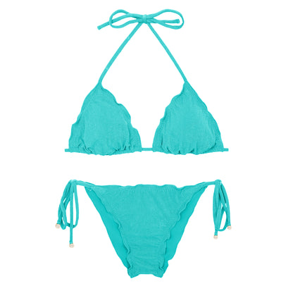 Product Front: Rio De Sol Two Piece Swimwear Set Malibu-Atol Frufru