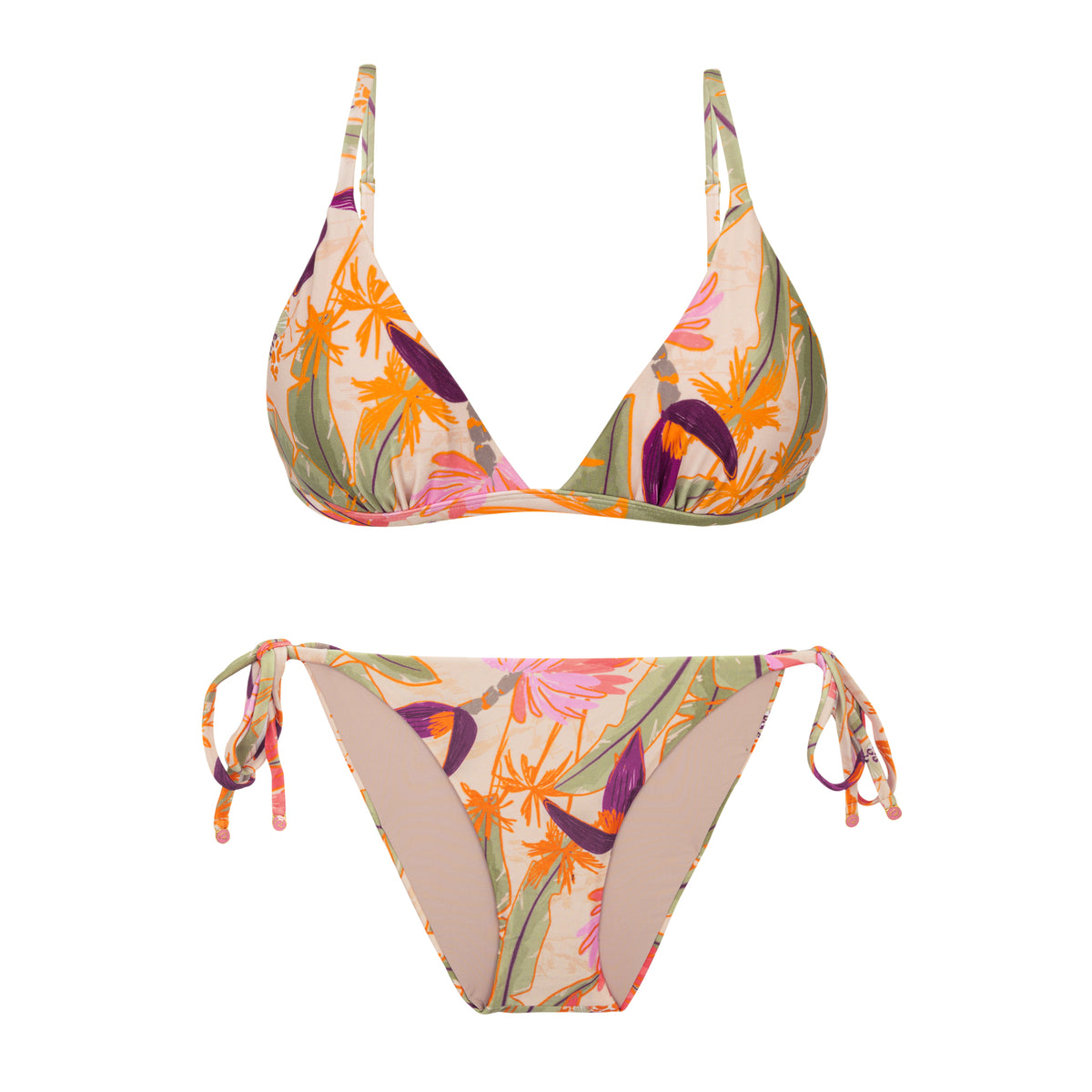 Product Front: Rio De Sol Two Piece Swimwear Set Oasis Tri-Fixo Ibiza-Comfy