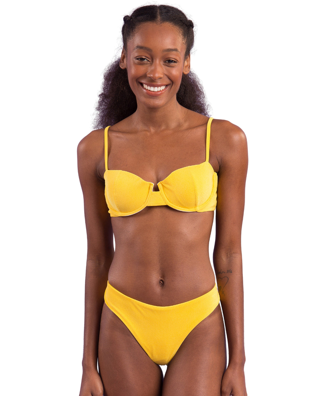 Gallery: Rio De Sol Two Piece Swimwear Set Malibu-Yellow Balconet Ciao