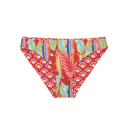 Product Back: Rio De Sol Bikini Bottoms Bottom Floral-Scales Essential-Comfy
