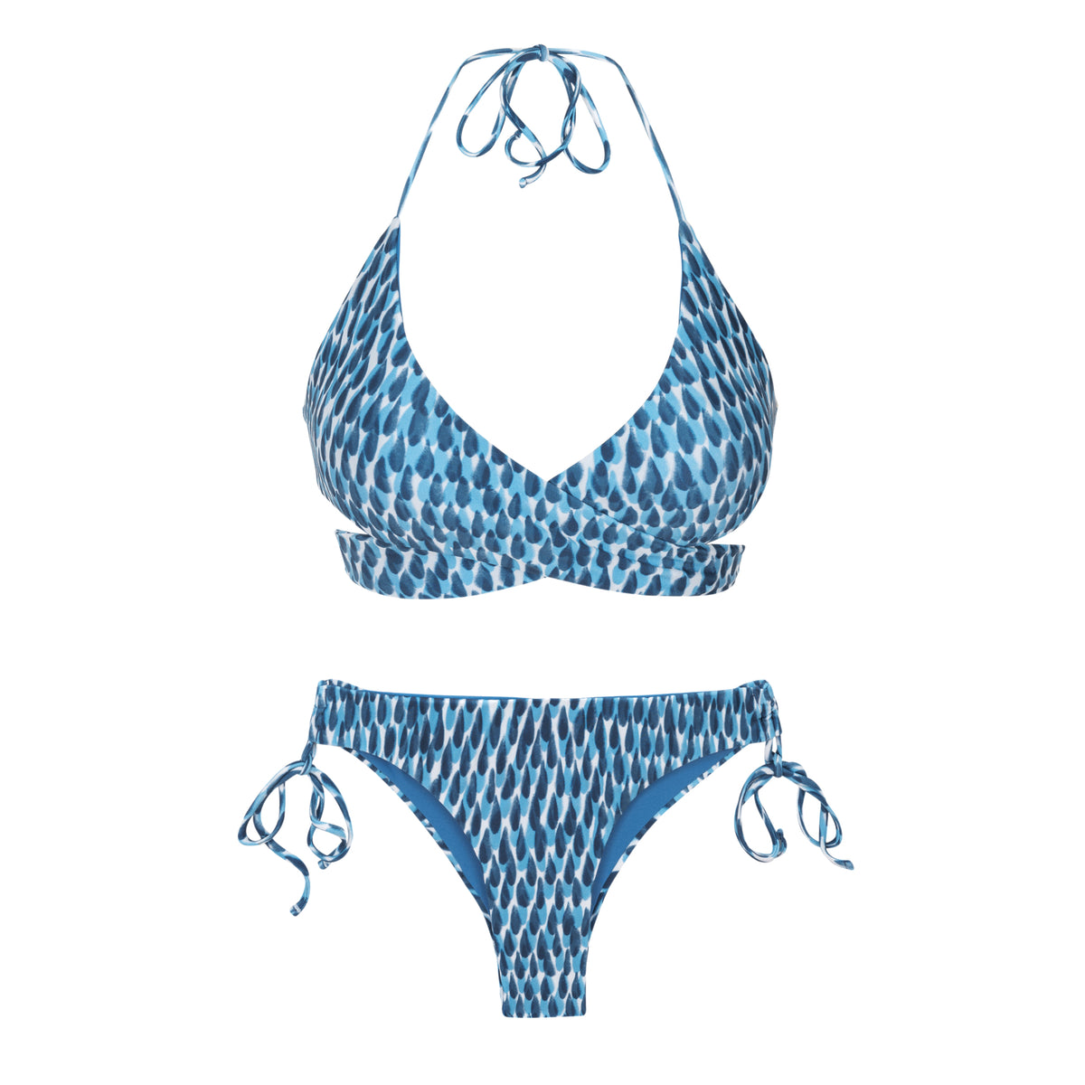 Product Front: Rio De Sol Two Piece Swimwear Set Chuva Kate Angel