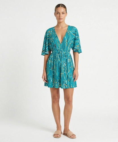 Model Front: Rio De Sol Mini Dresses Rain Mini Dress