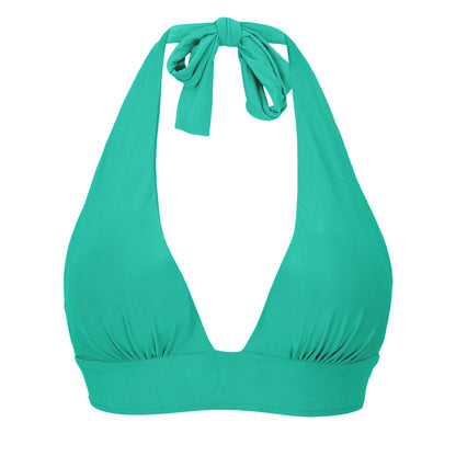 Product Front: Rio De Sol Bikini Tops Top Opal Halter-Cos