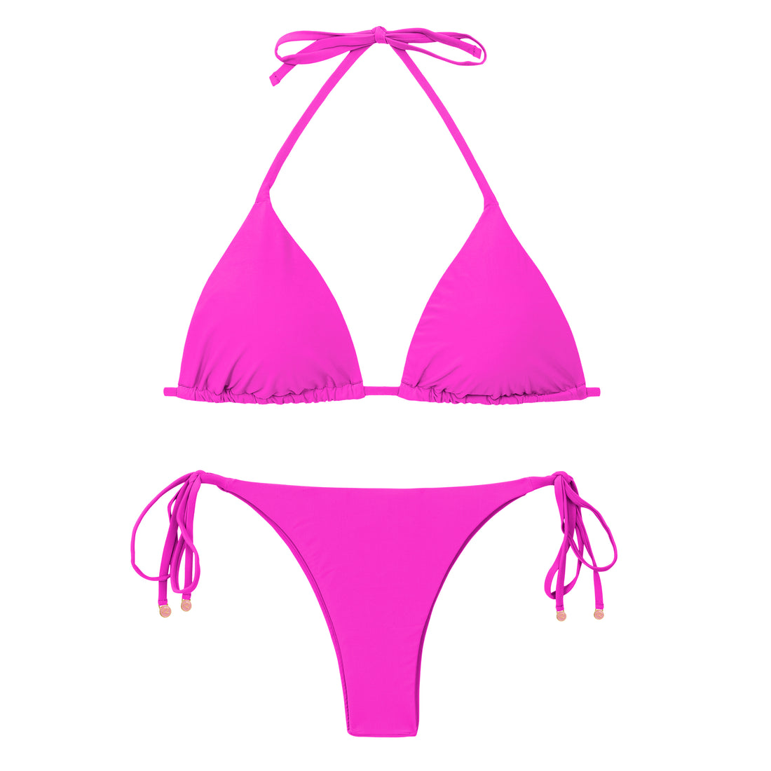 Product Front: Rio De Sol Two Piece Swimwear Set Vita-Pink Tri-Inv Ibiza