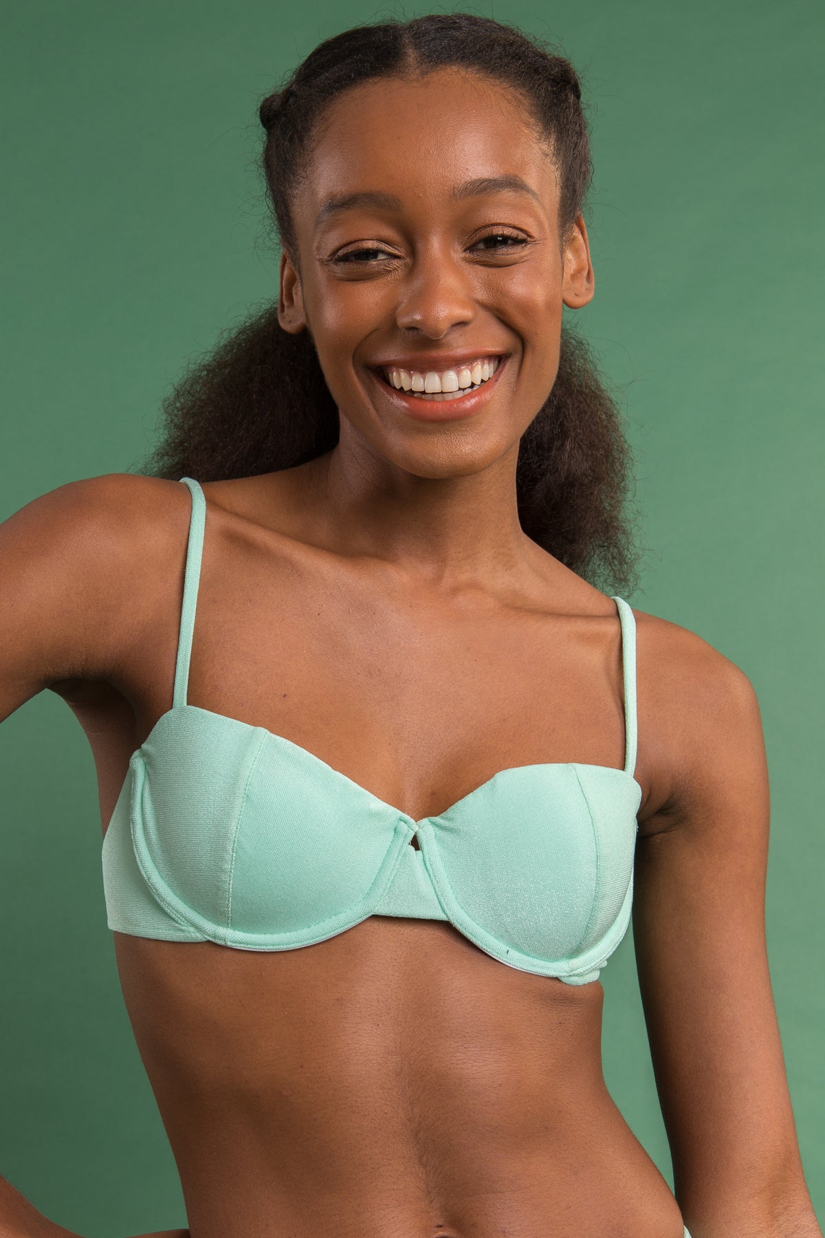 Image 08: Rio De Sol Two Piece Swimwear Set Malibu-Menta Balconet Ciao