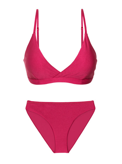 Product Front: Rio De Sol Two Piece Swimwear Set Shimmer-Desejo Paola Essential-Comfy