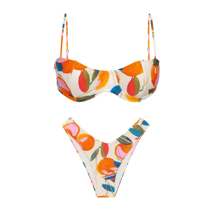 Product Front: Rio De Sol Two Piece Swimwear Set Picnic Kelli Cali