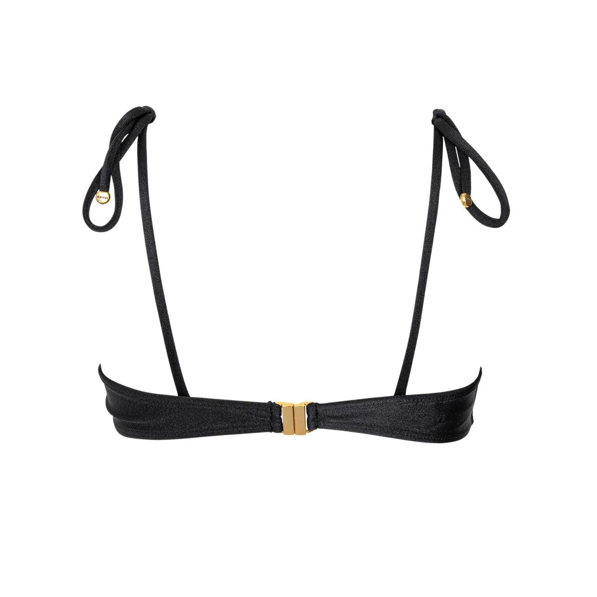 Product Back: La Playa Bikini Tops Top Faixa Duplo Preto