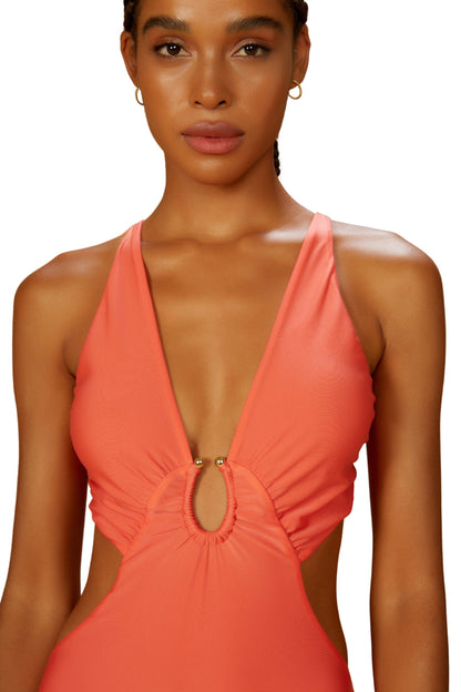 Image 02: Blueman One Piece Swimsuits Maio Resort Salmao