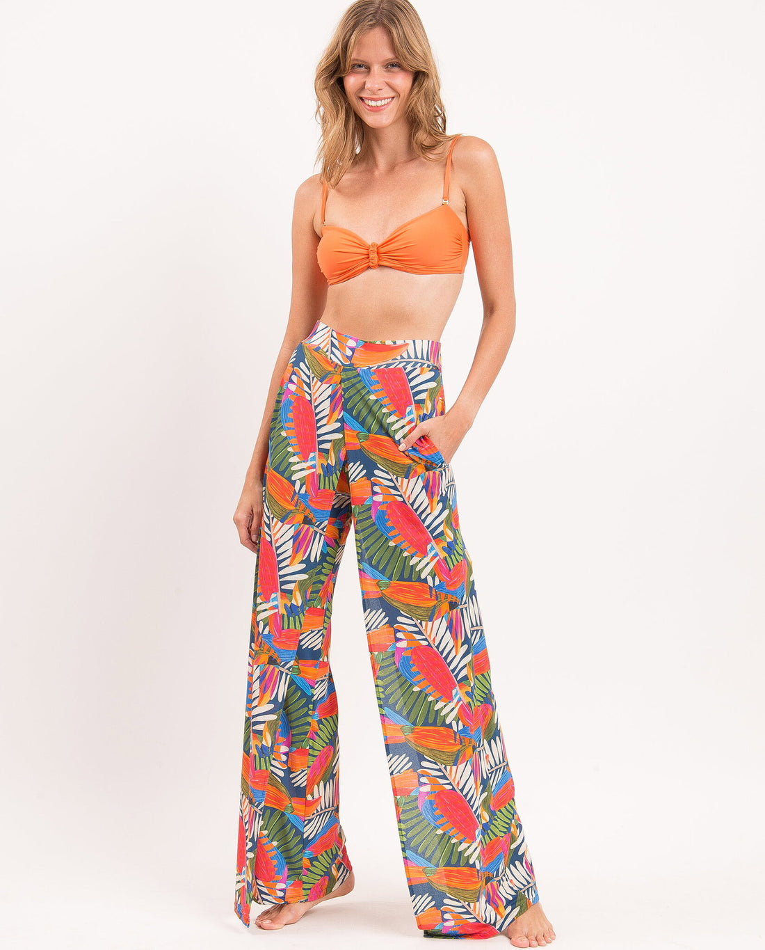 Gallery: Rio De Sol Pants Jungle Wide Pants