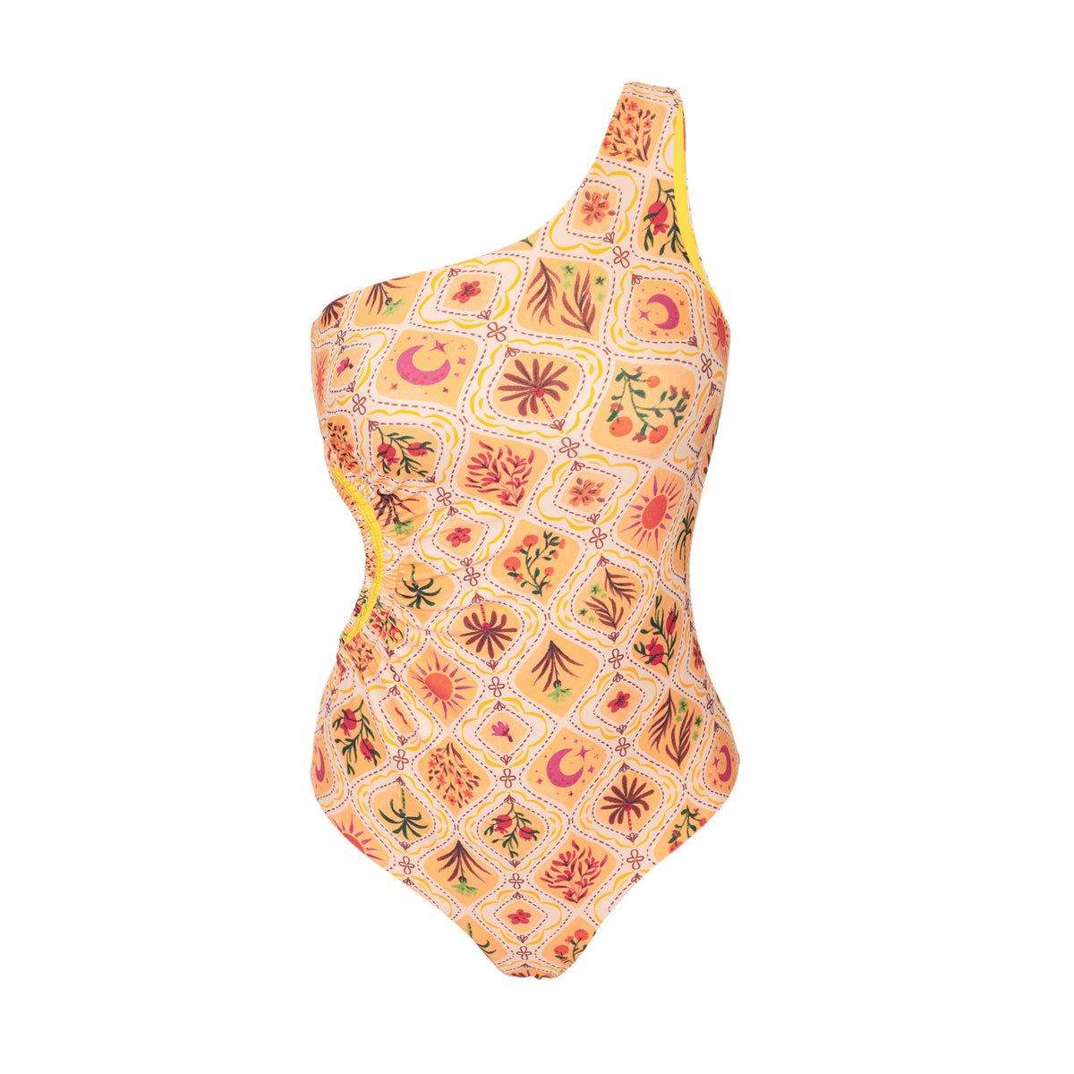Product Front: Rio De Sol One-Piece Mosaico Maeve