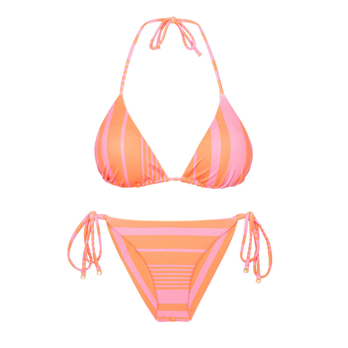 Product Front: Rio De Sol Two Piece Swimwear Set Solea Tri-Inv Cheeky-Tie