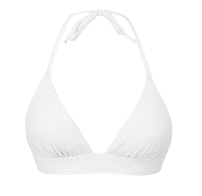 Product Front: Rio De Sol Bikini Tops Top Bora-White Tri-Cos