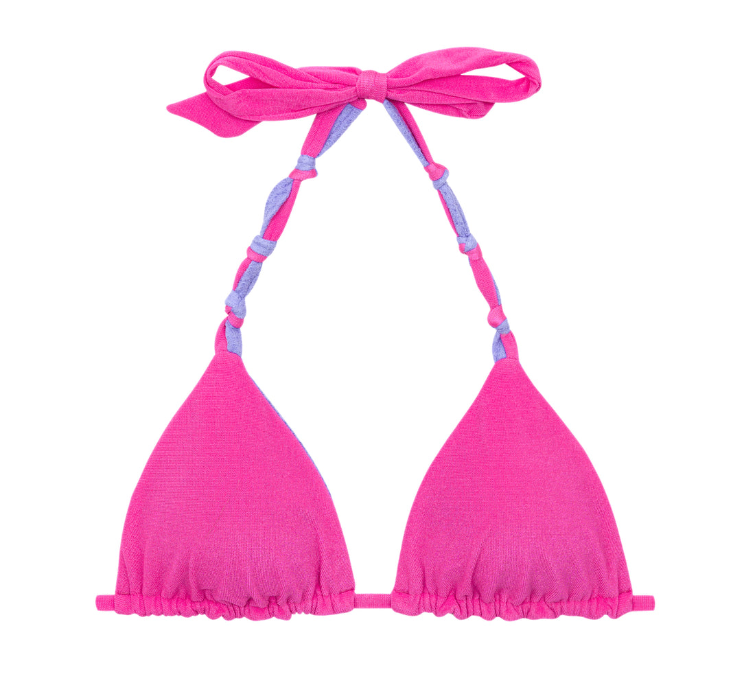 Product Front: Rio De Sol Bikini Tops Top Malibu-Rosa Tri-Rev