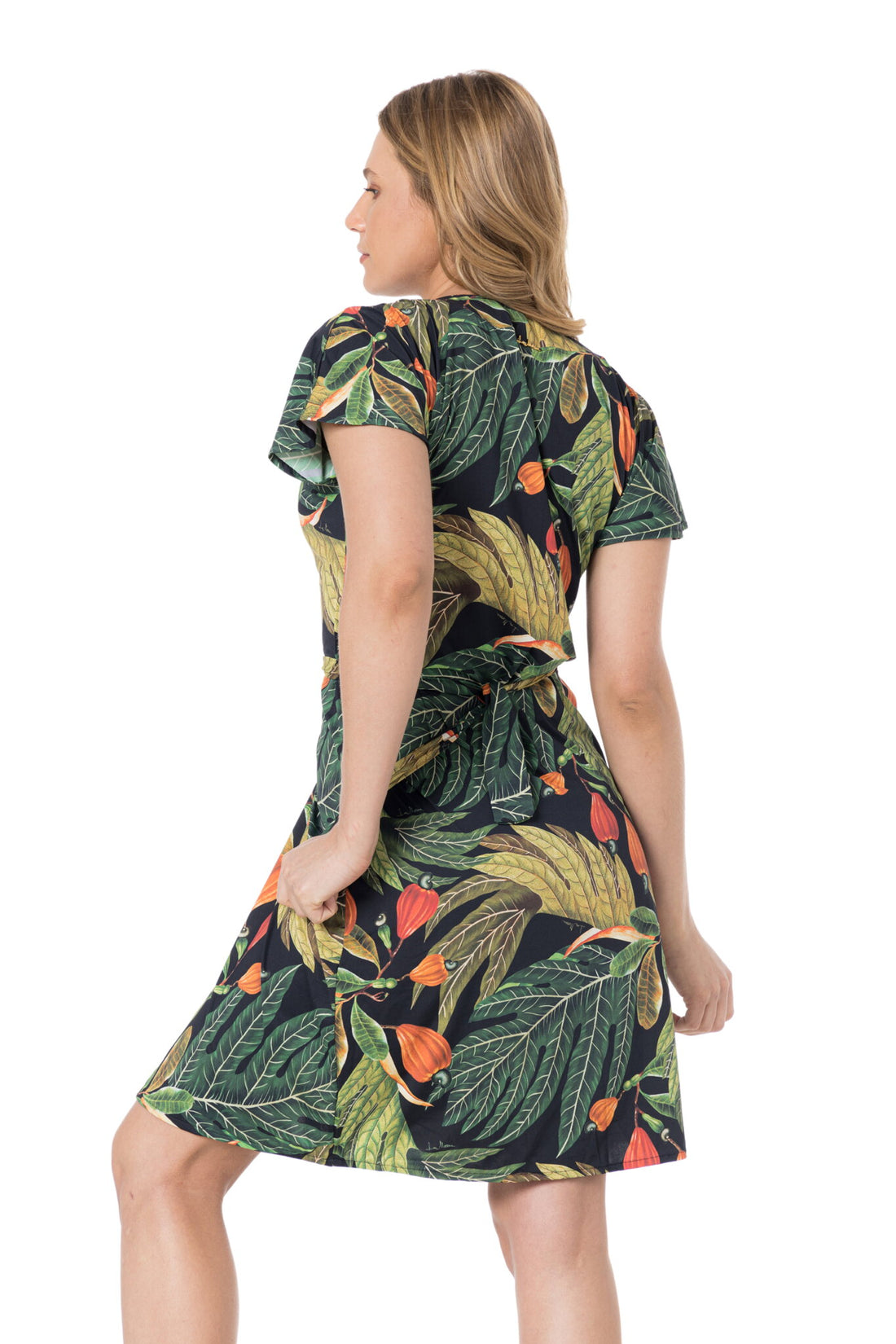 Model Back: Lua Morena Kaftans And Kimonos Kimono Uv Caju