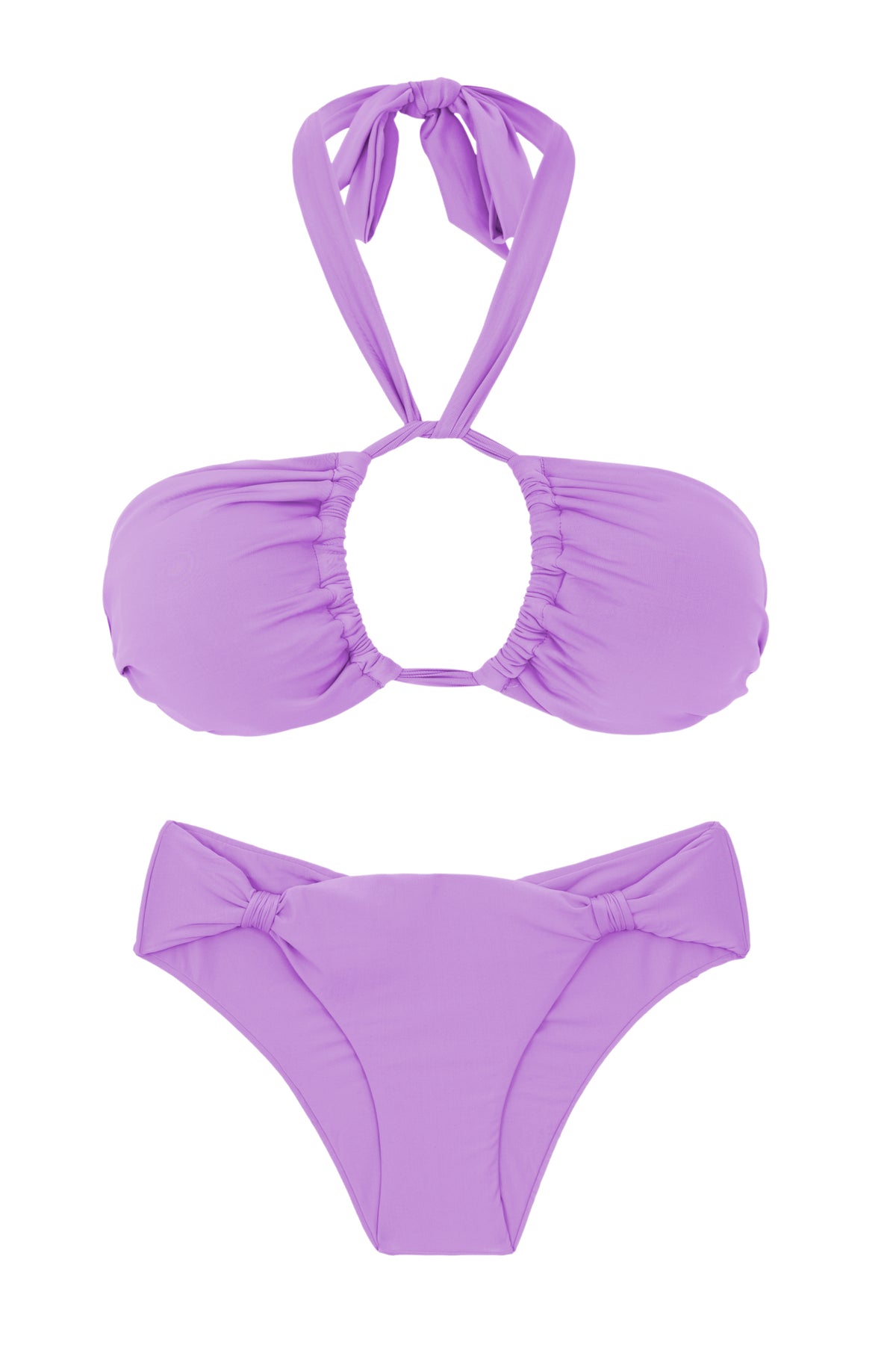 Product Back: Rio De Sol Two Piece Swimwear Set Orchid Mel