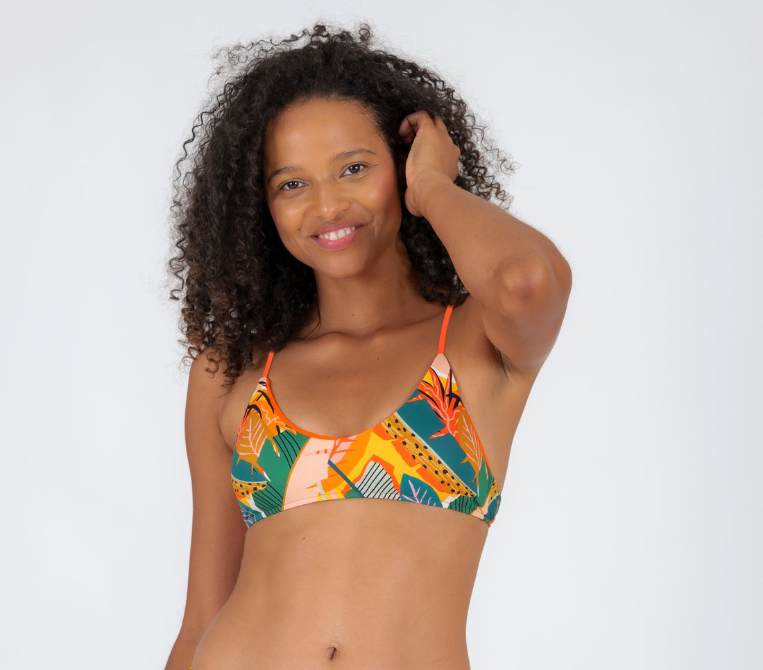 Gallery: Rio De Sol Bikini Tops Top El-Arco Bralette-Orange
