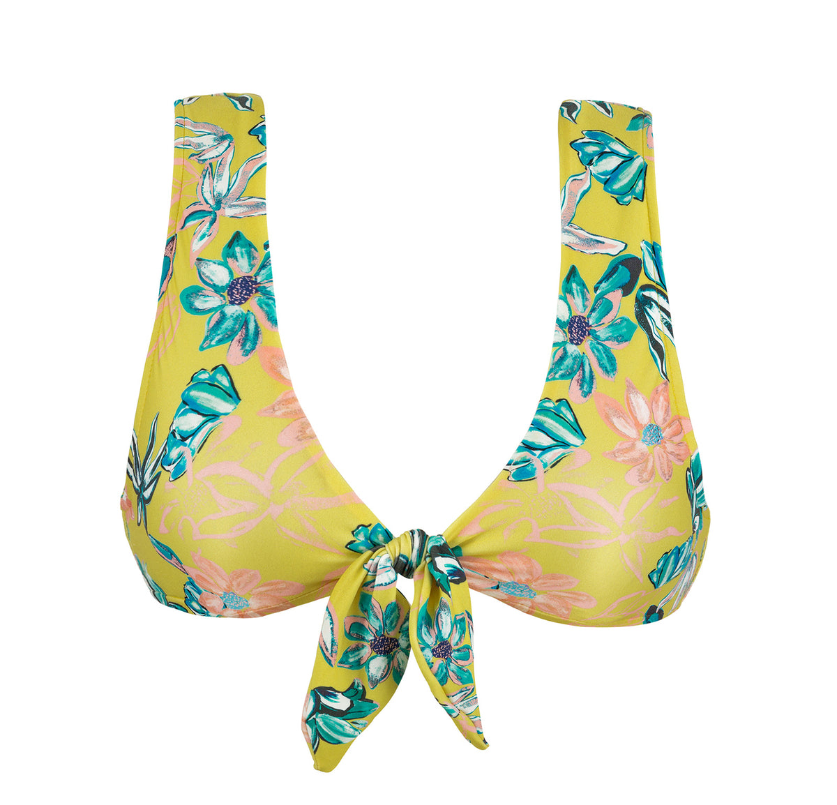 Product Front: Rio De Sol Bikini Tops Top Florescer Highleg