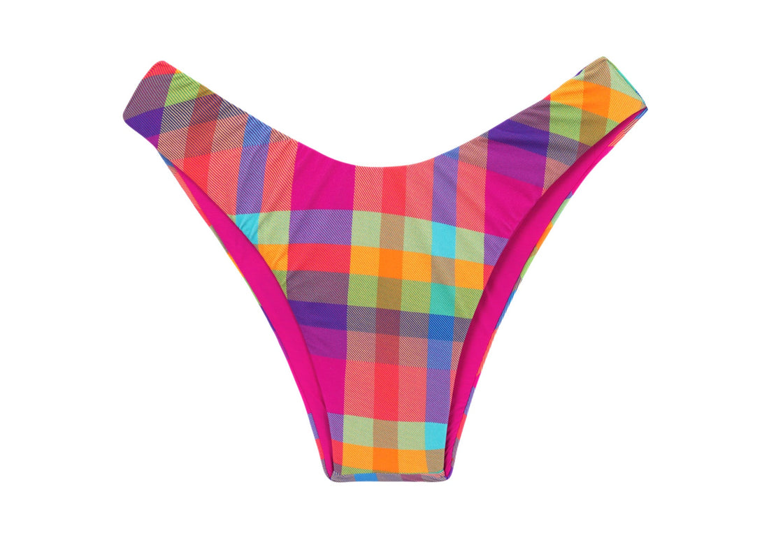 Product Front: Rio De Sol Bikini Bottoms Bottom Tulip-Garden High-Leg