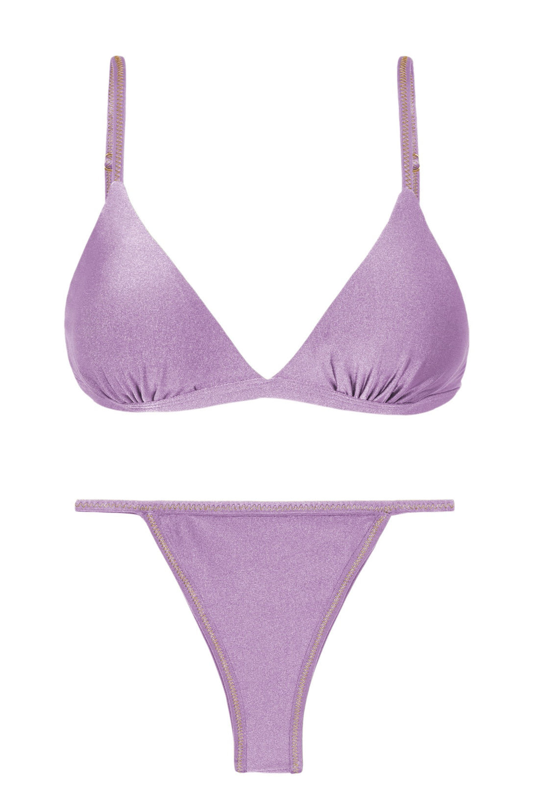Product Front: Rio De Sol Two Piece Swimwear Set Shimmer-Harmonia Tri-Fixo California