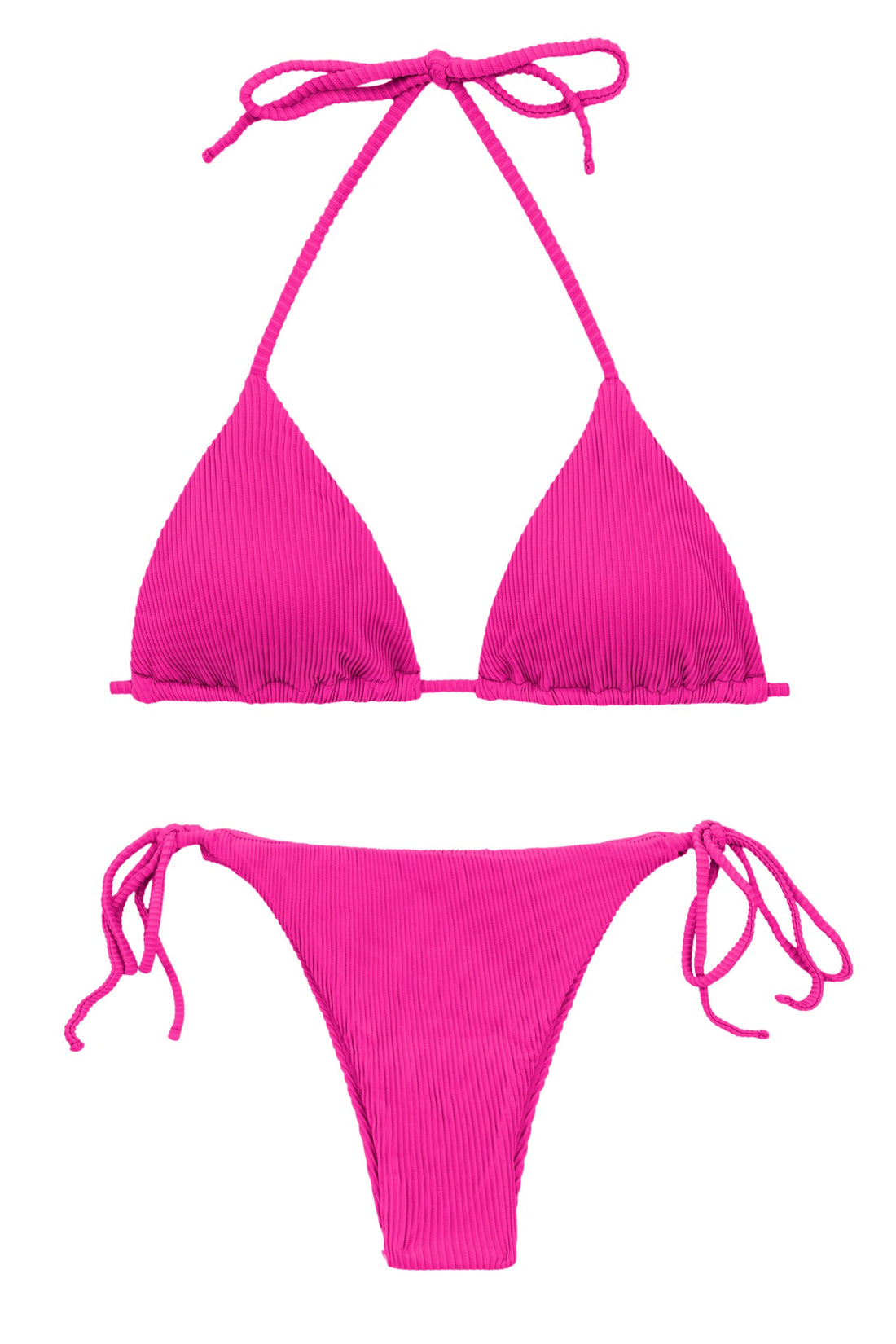 Product Front: Rio De Sol Two Piece Swimwear Set Cotele-Amaranto Tri-Inv Ibiza