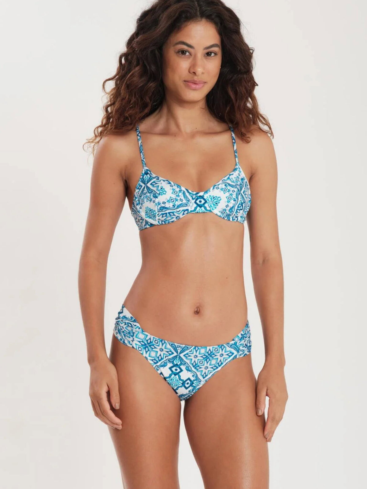 Model Front: Blueman Bikini Bottoms Bottom Lazule New-Pacifico