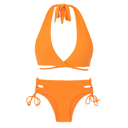 Product Back: Rio De Sol Two Piece Swimwear Set Dots-Mango Kate Madrid