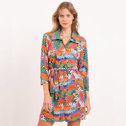 Gallery: Rio De Sol Shirtdress Jungle Chemise