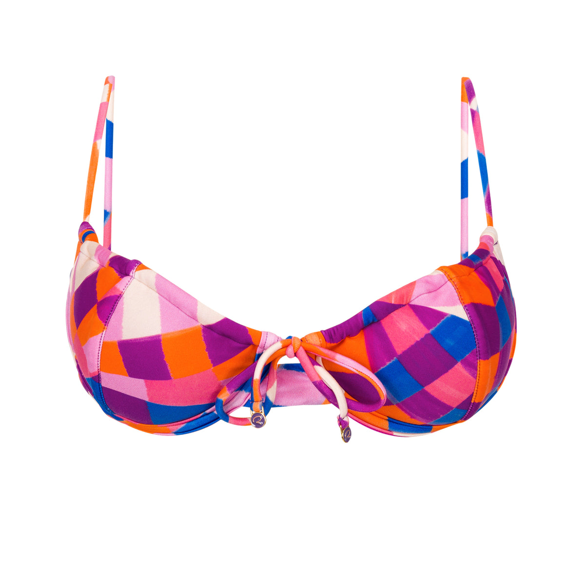 Product Front: Rio De Sol Bikini Tops Top Funny Balconet-Tie