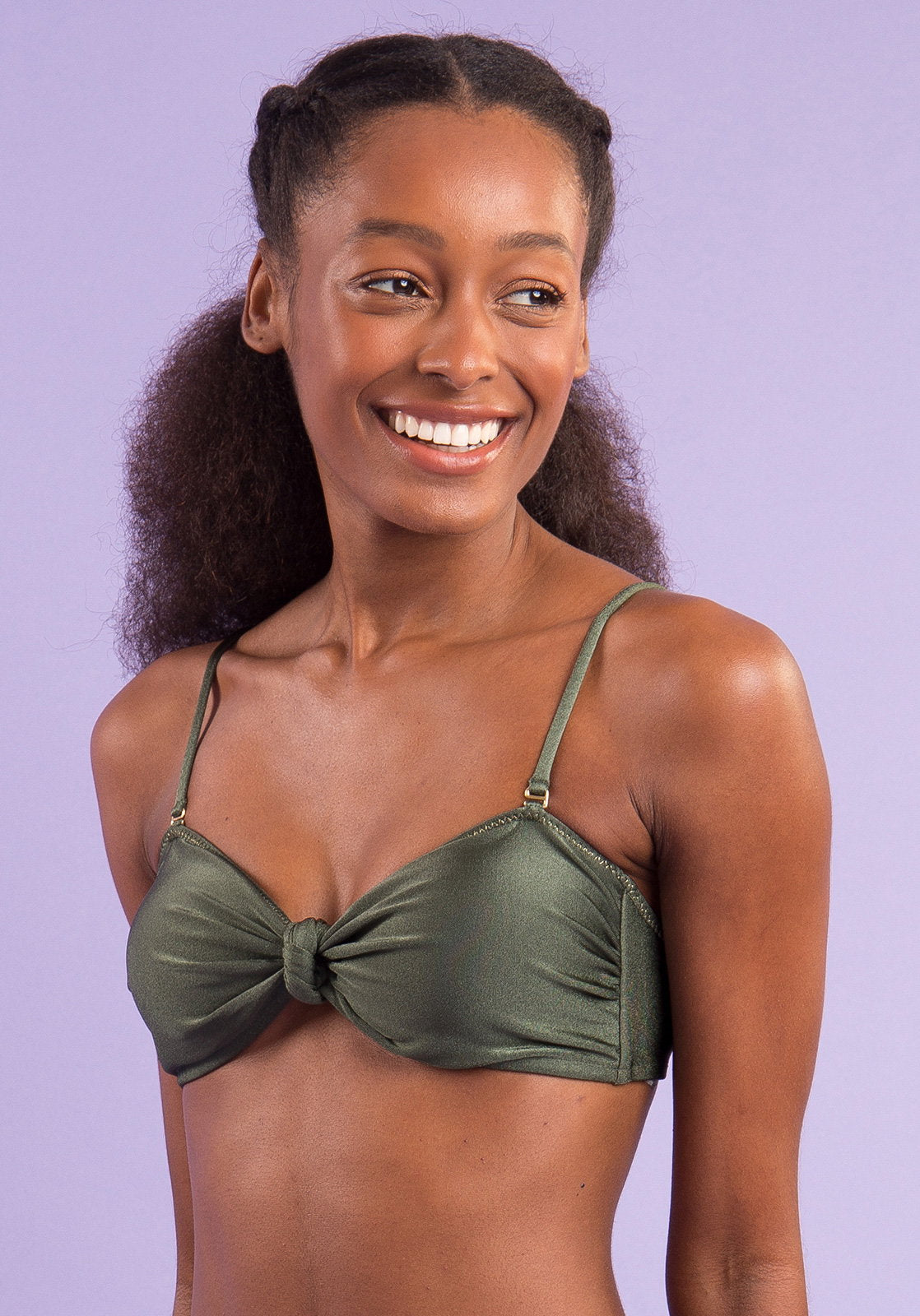 Image 11: Rio De Sol Bikini Tops Top Croco Bandeau-Joy